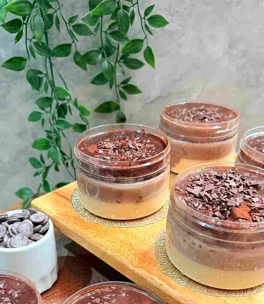 Dessert Tiramisu ChocoFee Puding Lumer